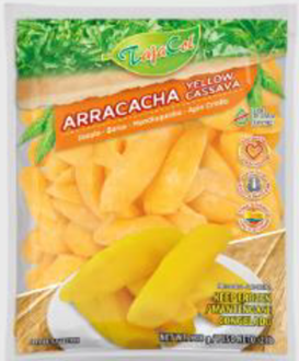Tajacol Frozen Mandioquinha (Yellow)/Arracacha 10x900g (2Lbs)